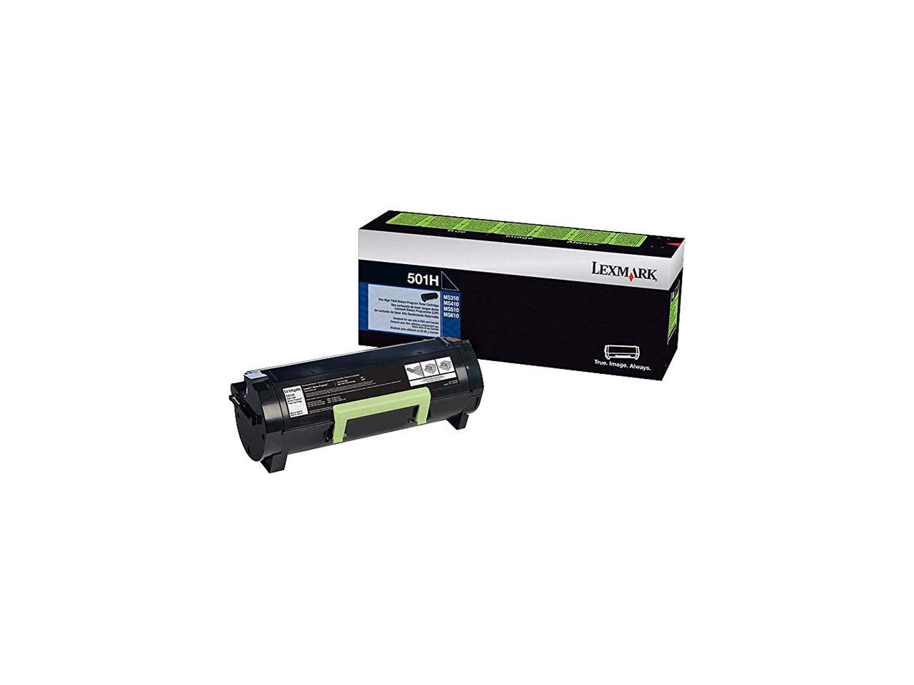 Lexmark 50F1H00 High Yield Return Program Toner Cartridge - Black