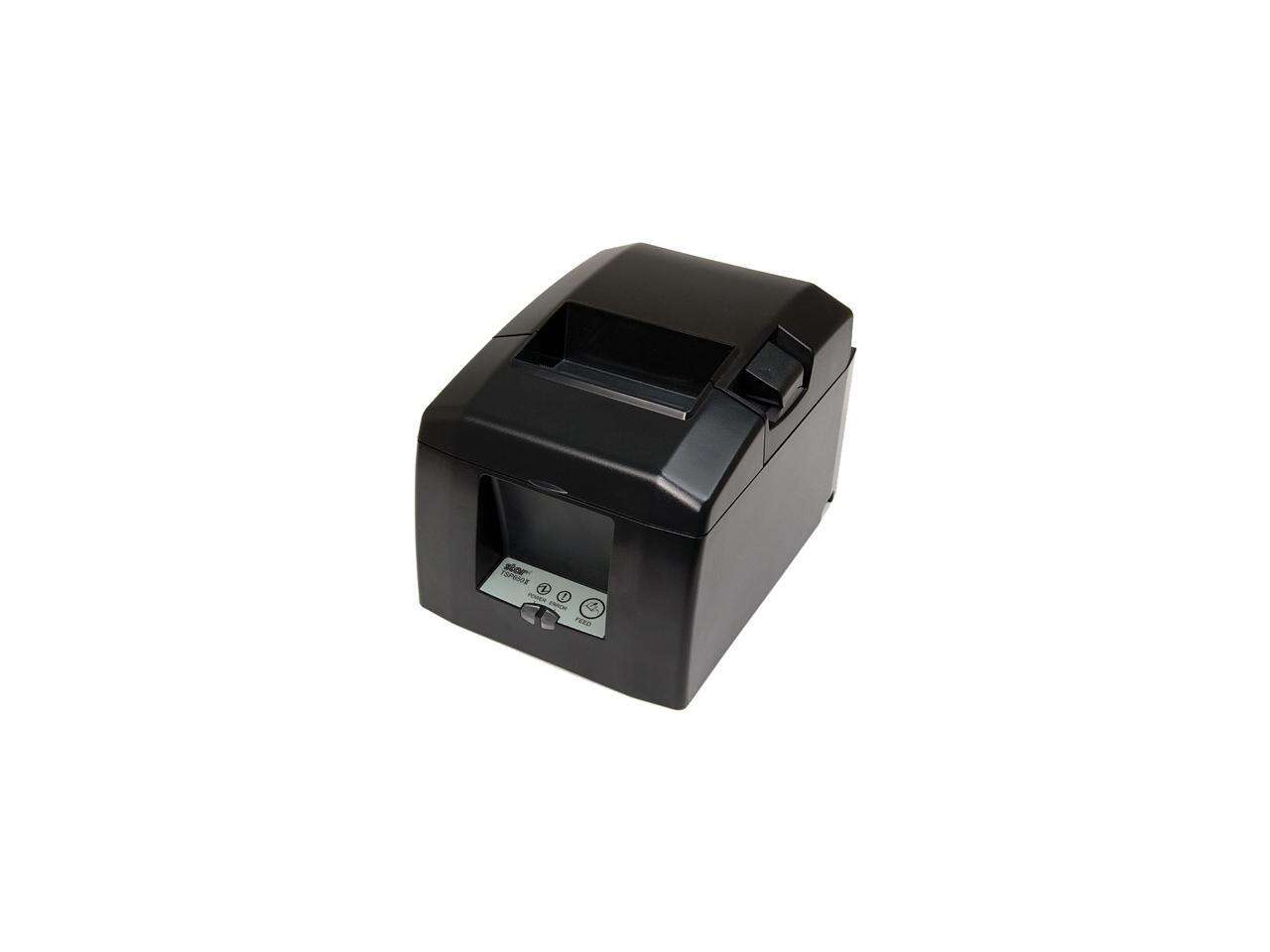 Star Micronics 39449470 TSP650II Series Direct Thermal Receipt Printer - Gray - TSP654IIC-24 GRY US