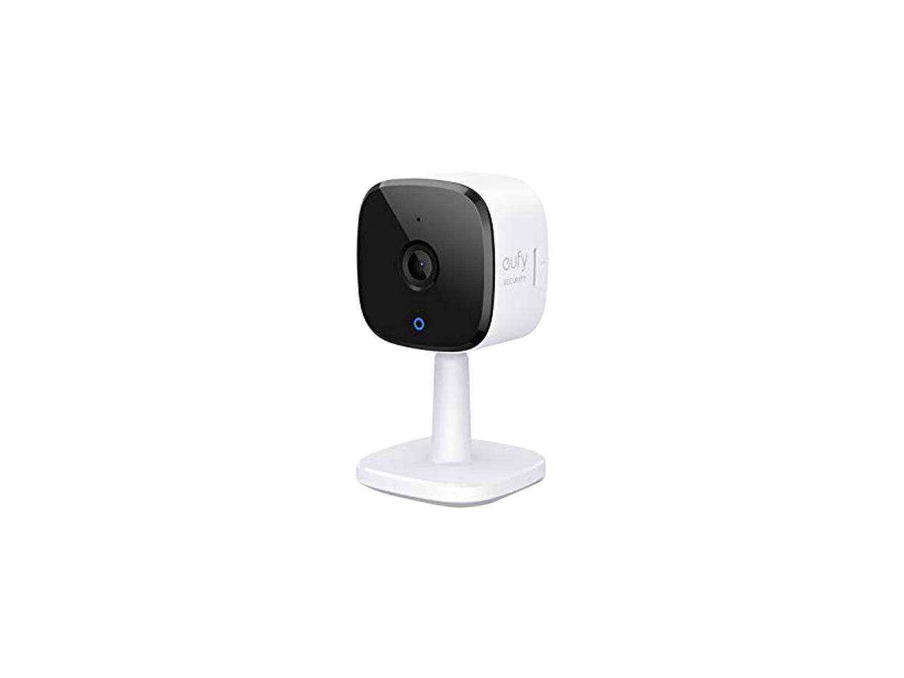 eufy Security Solo IndoorCam C24, 2K Security Indoor Camera, Plug-in Camera with Wi-Fi, IP Camera, Human & Pet AI, Voice Assistant Compatibility, Night Vision, Two-Way Audio, HomeBase not Compatible