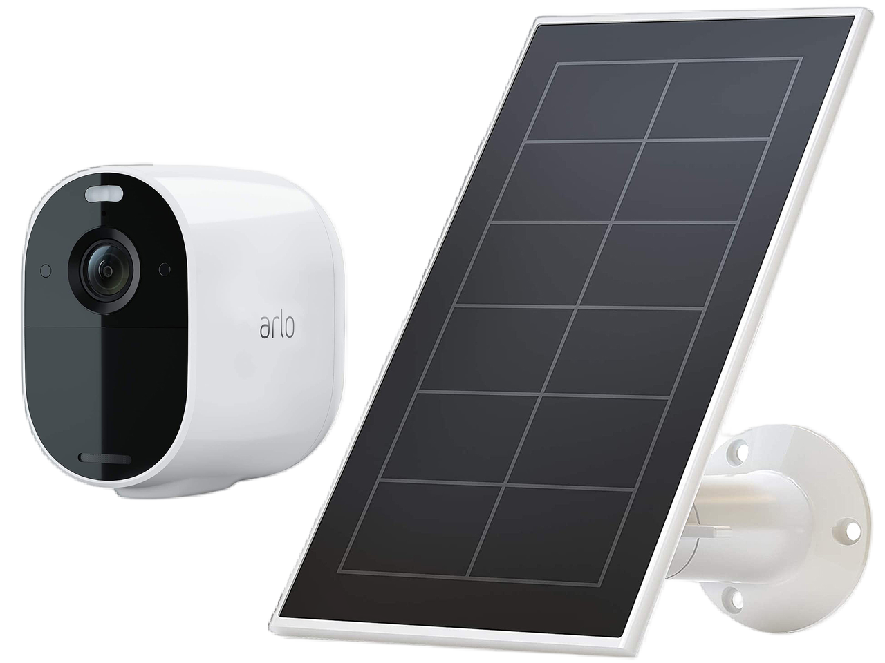 Arlo Camera BUNDLE VM2030136001BN - 1 Arlo Essential Spotlight Wireless Camera + 1 Arlo Essential Solar Panel