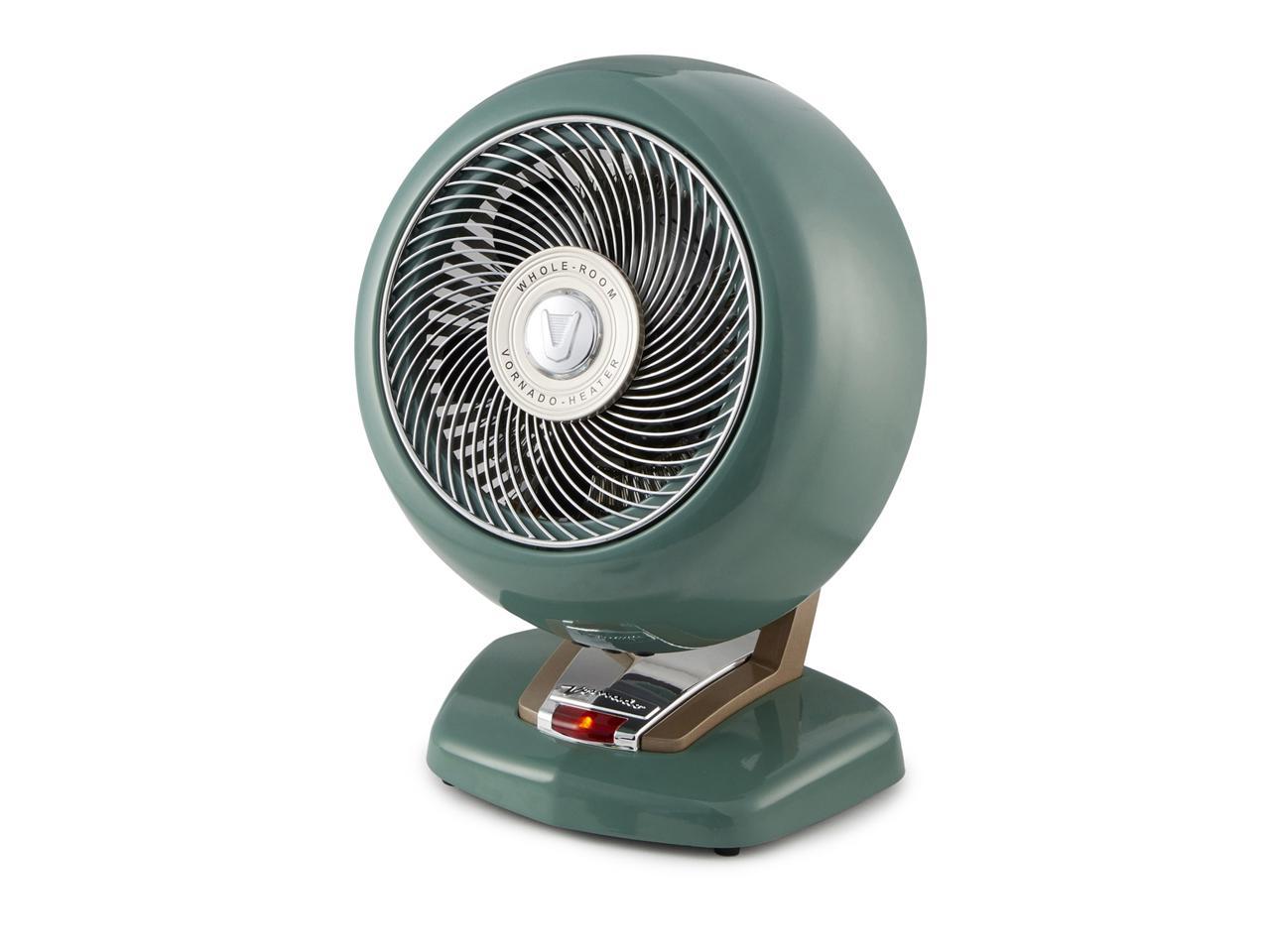 Vornado VHeat Whole Room Vintage Home Portable Electric Space Heater, Green