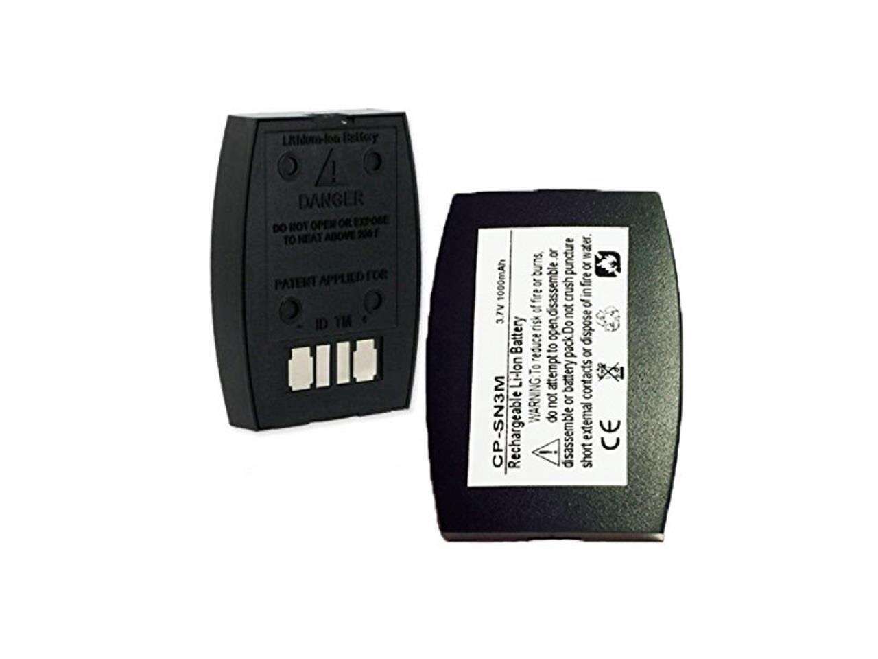 Replacement 1000mAh BAT1060 Battery for 3M C1060 & XT-1 Wireless Drive-Thru Intercom Headset