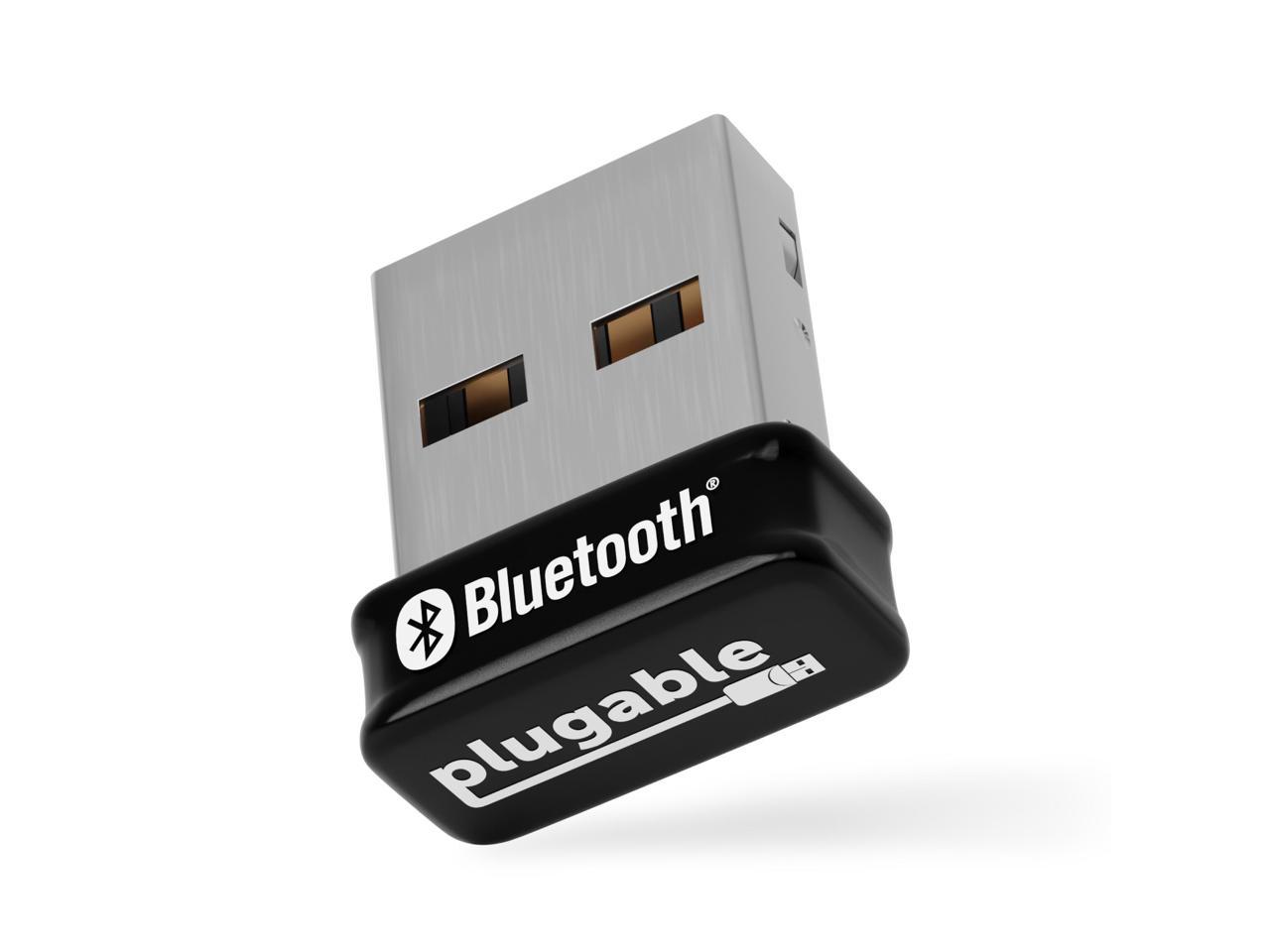 Plugable USB to Bluetooth 5.0 Adapter for Windows, Backward Compatible, Add 7 Devices: Headphones, Speakers, Keyboard, Mouse, Printer and More (Bluetooth Certified)