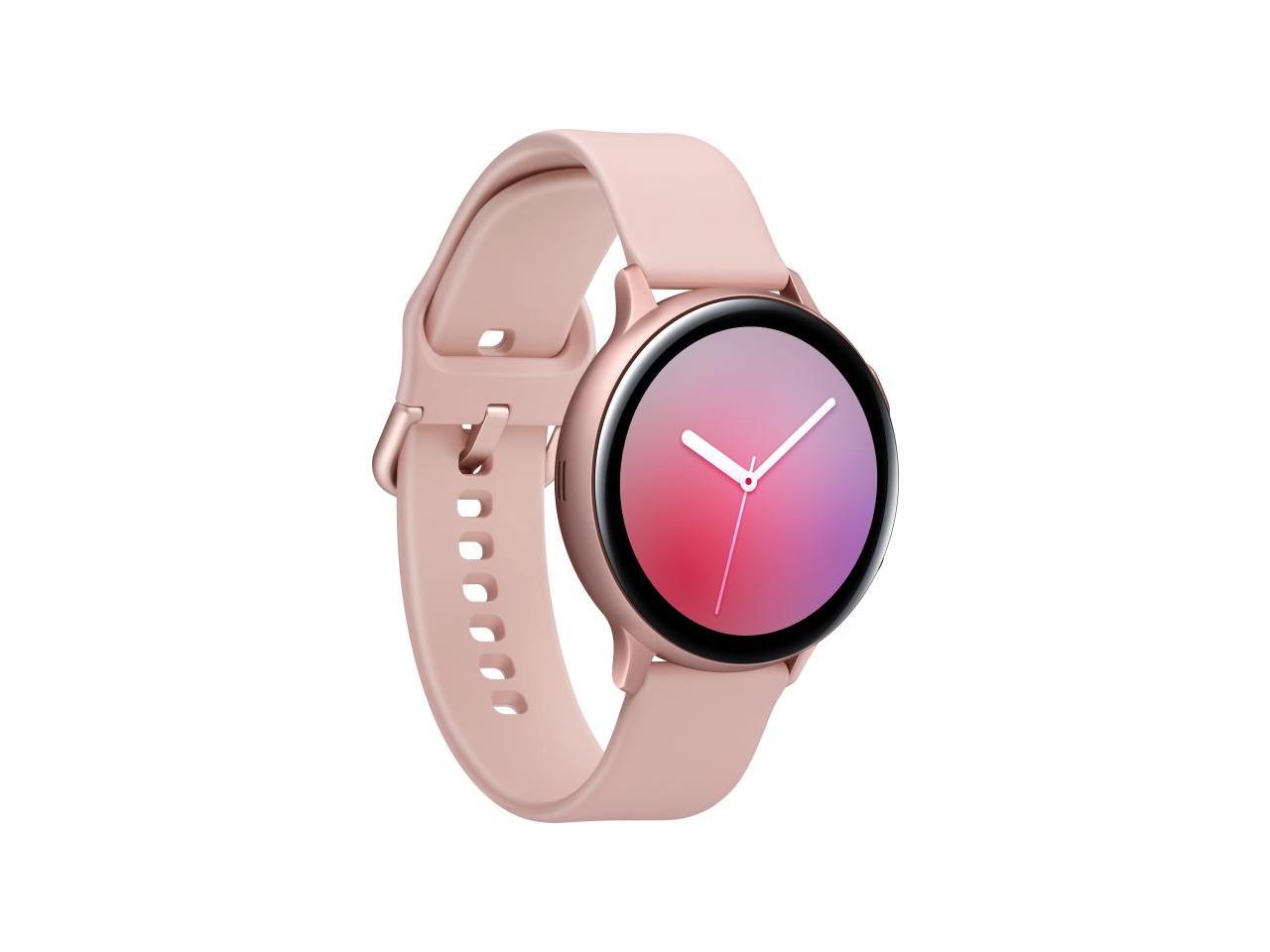 Samsung Galaxy Watch Active 2 (44mm) - Aluminum/Fluoroelastomer Band (BT Version) 5ATM, IP68, MIL-STD-810G - International Version - No Warranty in the USA